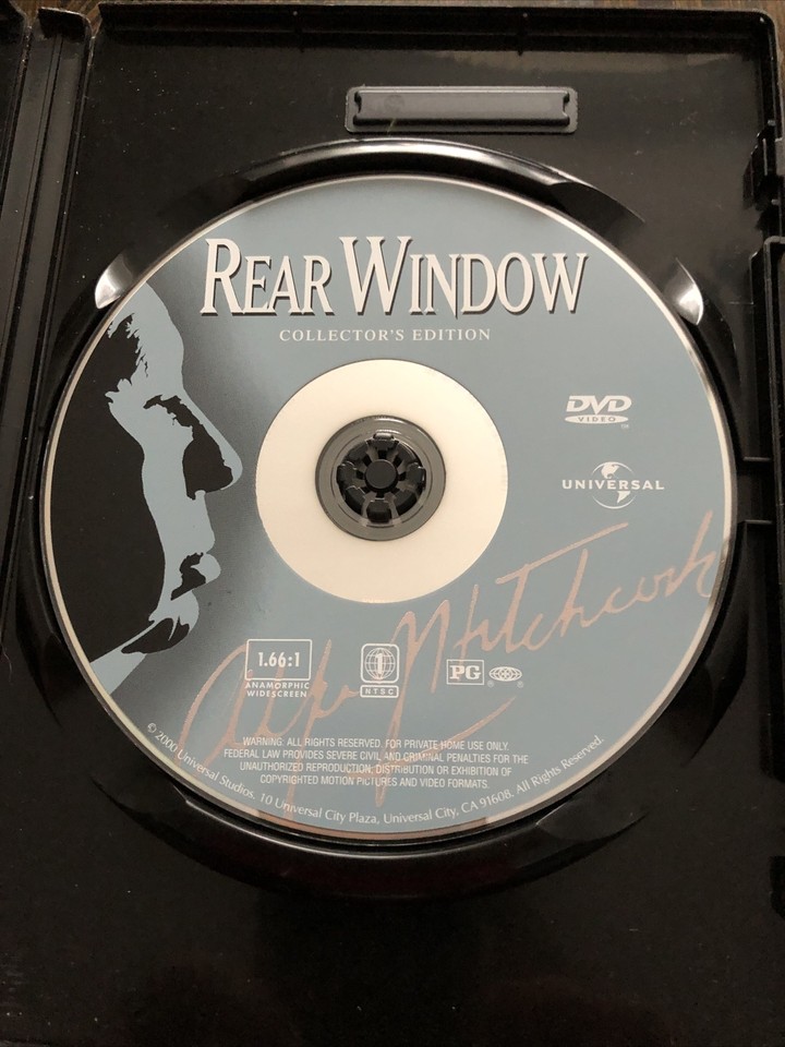 Rear Window (Collector's Edition) DVD VERY GOOD eBay
