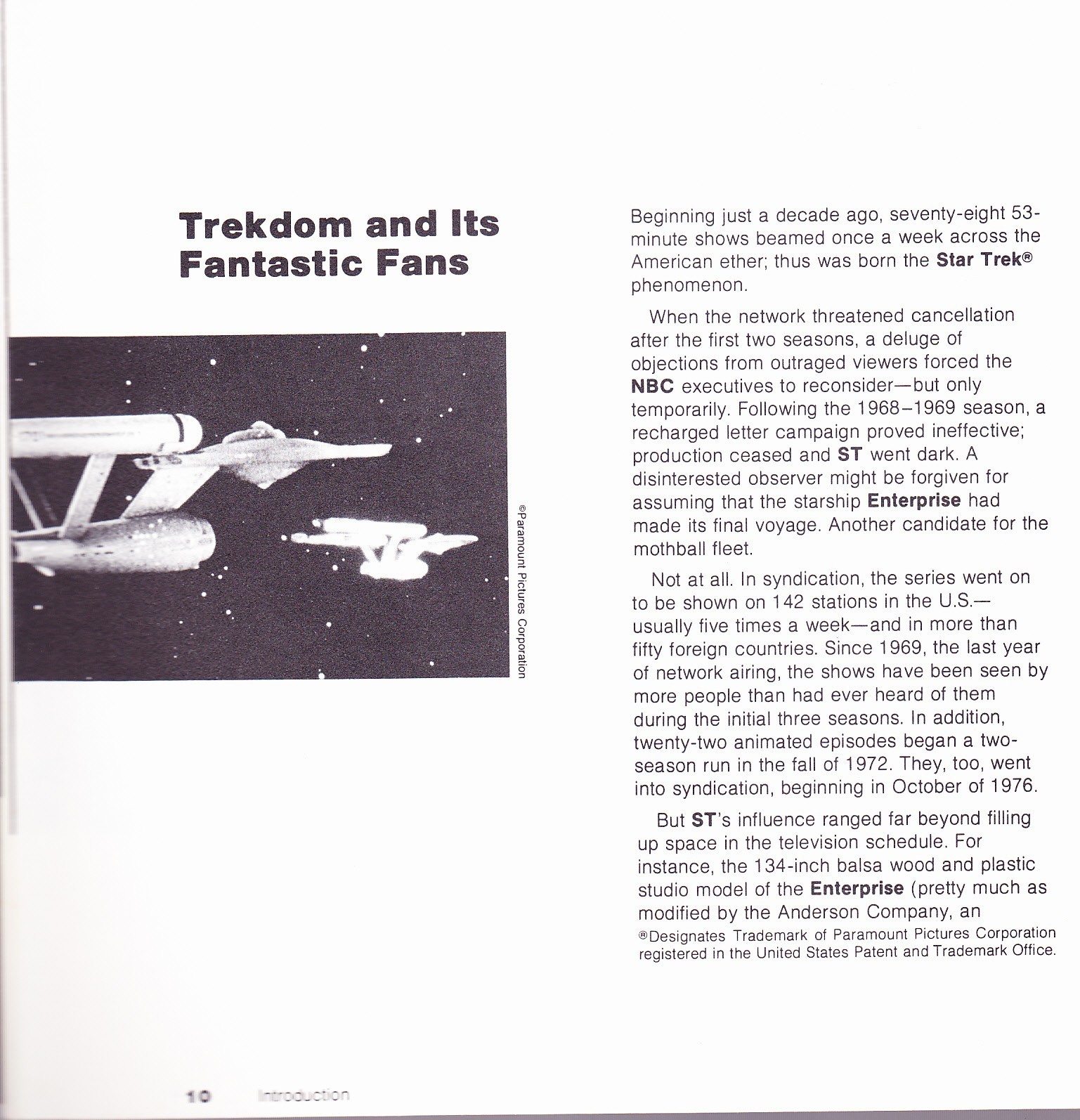 Star Trek Catalog The World of Star Trek G & D 1979 "Great Star