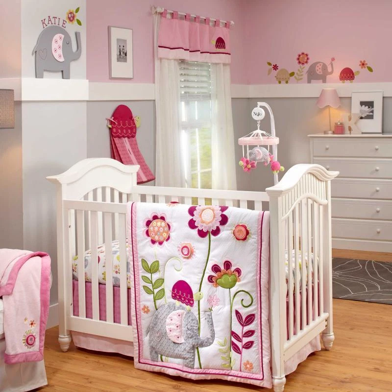 Jumbo Joy 6-pc Crib Bedding Set by NoJo