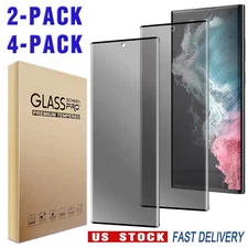 For Samsung Galaxy S22/S22+/S22 Ultra 5G Privacy Tempered Glass Screen Protector
