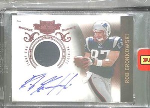 rob gronkowski jersey card
