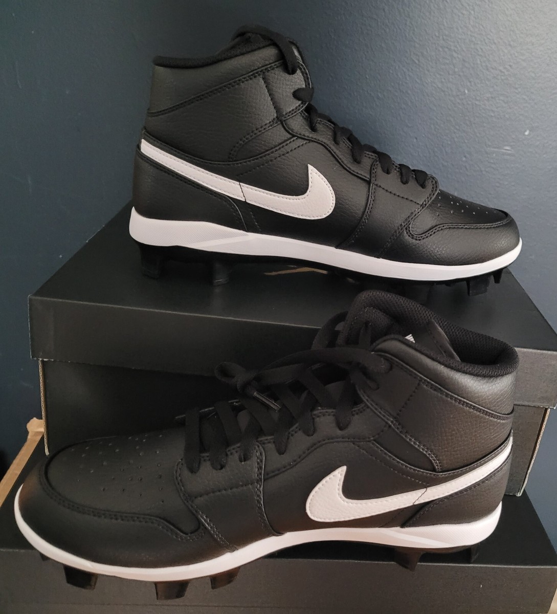 Size 12 - Air Jordan 1 Retro MCS Black White for sale online