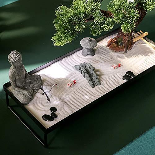 Japanese Zen Garden Meditation Decoration – Home Office Bonsai Zen Garden