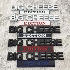 Racing Car Rear Trunk Side Door Tank Badge Emblem Decal Sticker 3D Metal EDITION