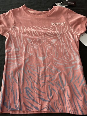 Buffalo David Bitton Mädchen-T-Shirt pink Alter 6? Jahre neu mit Etikett