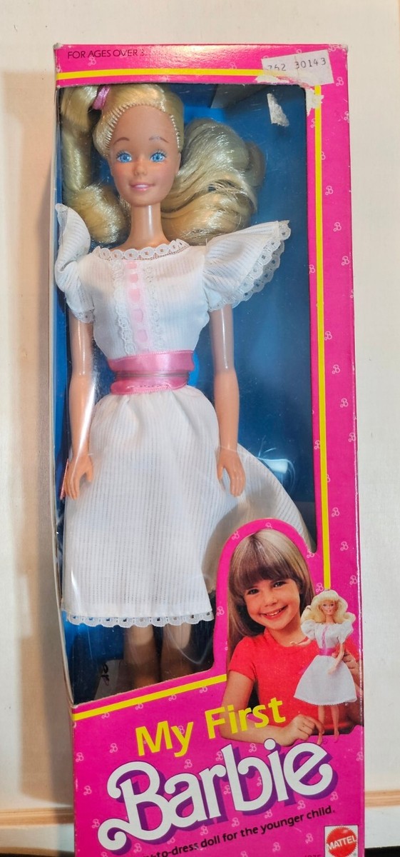 White Dress My First Barbie 1984 My First Mattel 1984 Acquista