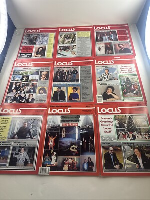 17 LOCUS Magazines 1992-1998 Science Fiction Fantasy