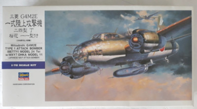 Hasegawa Mitsubishi G4M2E Type 1 Betty Model 24 Tei w/ OHKA Mod.11