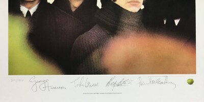 The Beatles For Sale Facsimile Signed L/ED Lithograph Record Album
