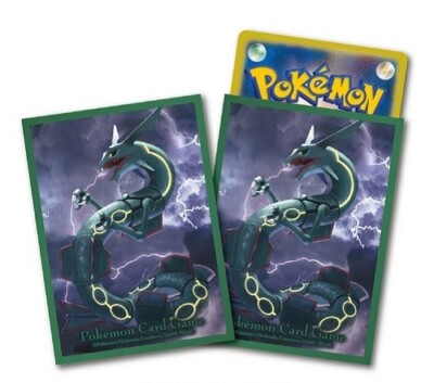 Pokemon Card Game Deck Shield Rayquaza flying Sleeve Supply Pokemon Center  | eBay