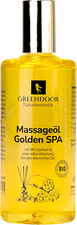 Huile De Massage Golden Spa 100Ml, Avec Huile De Jojoba Bio, Vegan, Naturel, Qua