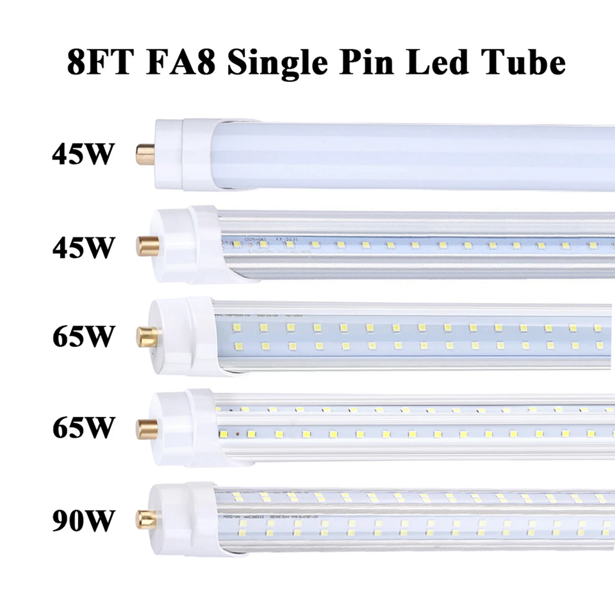 Led 8ft bulbs deals