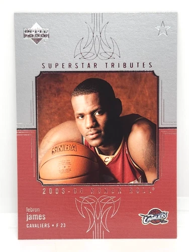 LeBRON JAMES ~ 2003-04 UPPER DECK HONOR ROLL / SUPERSTAR TRIBUTES #ST3 CAVALIERS