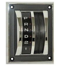 Automatic Floor Shifter Bezel Selector Cover For 1967-1968 Ford Mustang
