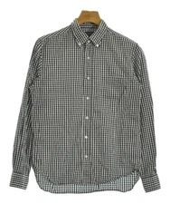 BEAMS PLUS Casual Shirts BlackxWhite(Gingham Check) S 2200606770040