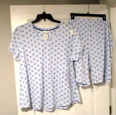 Laura Ashley super soft cotton Shorty pajamas set plus size 2X