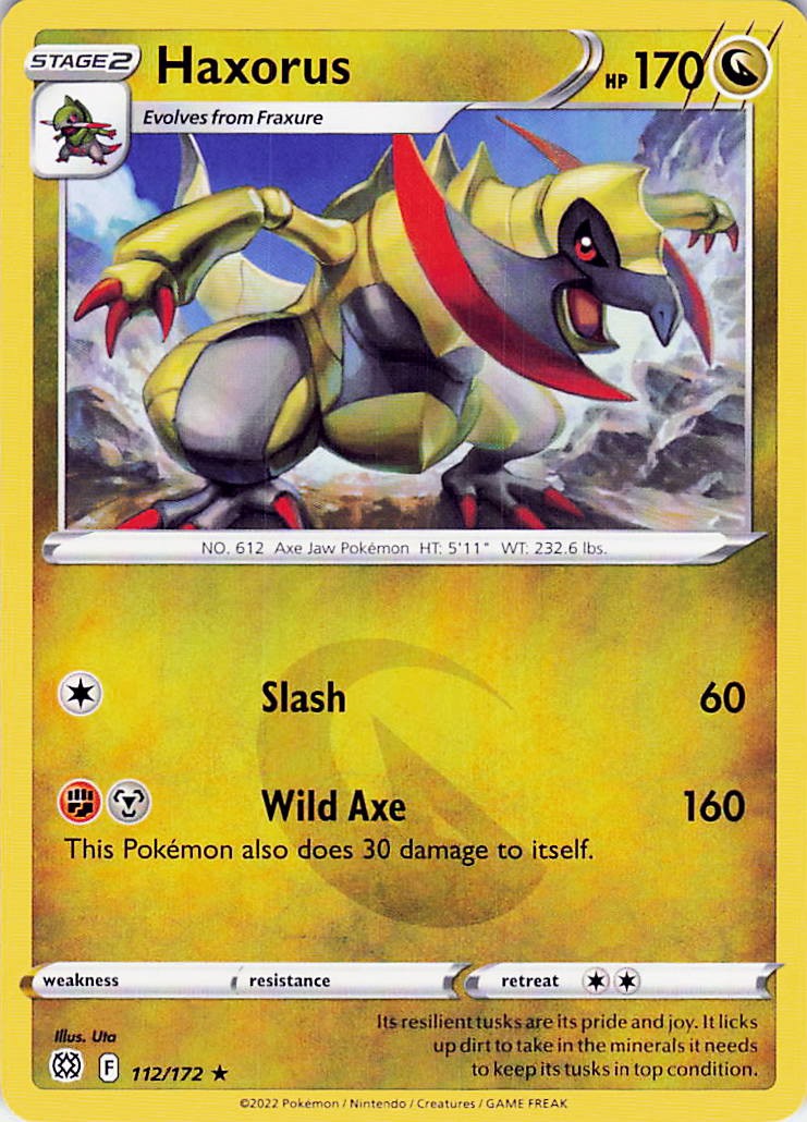 Haxorus Rare 112/172
