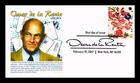 US COVER OSCAR DE LA RENTA FASHION DESIGNER FIRST DAY ISSUE PANDA CACHET