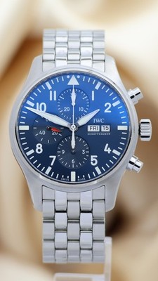 IWC Fliegeruhr Pilot Chronograph Automatik IW377717 Papiere