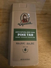 Dr. Squatch Men’s Natural Body Wash Pine Tar 14 Fl Oz (C5)