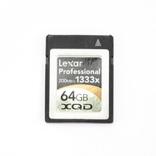 Lexar 64GB XQD Professional 1333x Memory Card - SKU 2038072