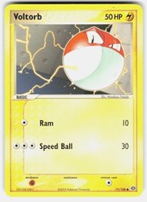 VOLTORB 71/106 COMMON EMERALD POKEMON HP on eBay