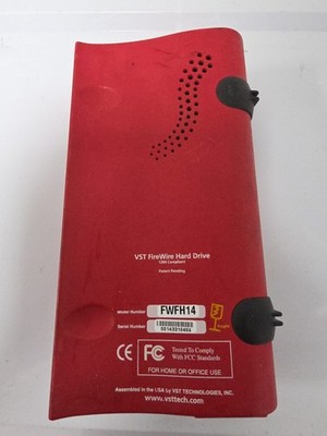 SmartDisk VST Firewire Portable External Hardrive / Enclosure / Video Software