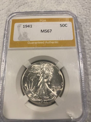 1941 Walking Liberty Half Dollar MS 67
