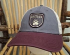 MONTANA GRIZZLIES Hat Snapback Cap Mesh Back Griz Missoula