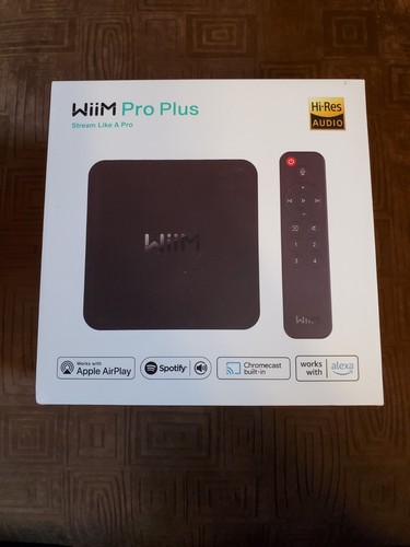 Wiim Pro+ Plus Wifi Streaming Player Audiophile HD Hi-Res Sound 24 Bit 192Khz