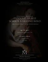 Giovanni Antonio Pandolfi Mealli | Pandolfi Mealli, Sonate Per Violino Op. 3...