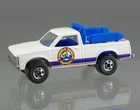 Vintage 1982 Hot Wheels Diecast Sandee Beach Patrol Chevy S-10 Surf Truck NM-M