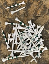 Golf Plastic Tee Lot. 2 Lengths