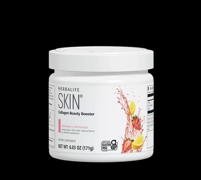 Herbalife SKIN Collagen Beauty Booster - Strawberry Lemonade - Express Delivery
