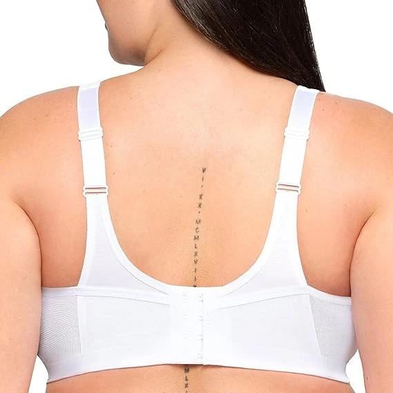 GLAMORISE White MagicLift Active Support Bra, US 38J, UK 38GG, NWOT - Image 4 of 4