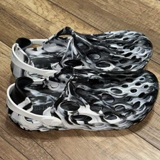 Merrell Hydro Moc Black Marble Performance Water Shoes Camping Camo Mens 7.5