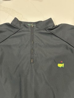 Masters Collection shortsleeve Mens XXL Black 1/4 zip Short Sleeve Golf