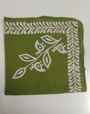 Printed Bandana Bohemian Style 100 Cotton Neck Scarf Boho Hand Block Print Soft