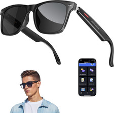 AI Smart Glasses with Chat GPT for Men and Women, Bluetooth Translation Sunglass