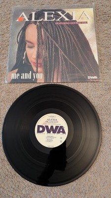 Alexia Featuring Double You   Me And You 12'' Vinyl Single Italy Import Excellent