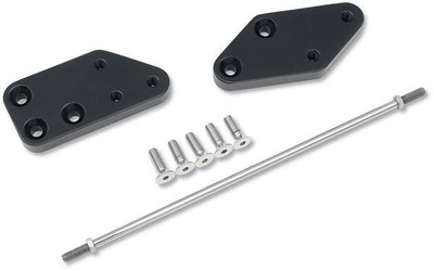 Accutronix BPE-3EB 3in. Forward Control Extension Kit - Black Anodized