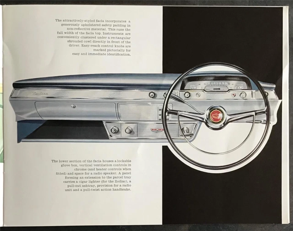 FORD CONVERTIBLES Car Sales Brochure Jan 1961 #D3450/161 CONSUL Zephyr ZODIAC - Image 4 of 4