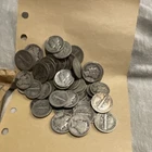 $5 Face Value Mercury Silver Dimes Roll Random Years Circulated 10C US Coins