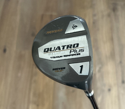 Dunlop Quatro Plus Driver / 1-Wood 10.5° Loft   RH Regular Flex Graphite ~43.5''