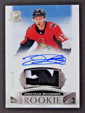 2019-20 Upper Deck The Cup Jonathan Davidsson Rookie Auto Patch #230/249
