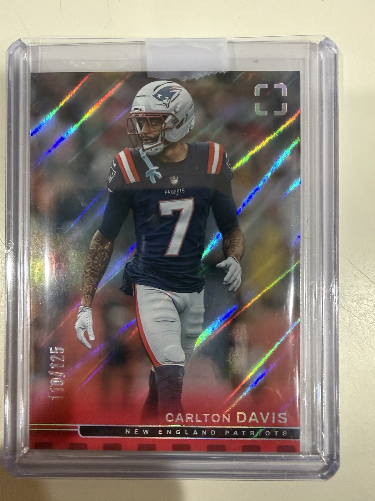 2024 Panini Photogenic Serial Numbered Gabriel Davis #114 New England patriots  