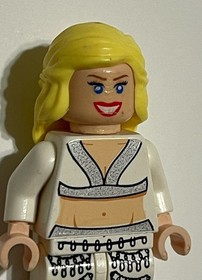 LEGO 7199 INDIANA JONES - WILLIE SCOTT Sacrificial Outfit - FIGURE ONLY