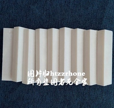 10 Sheet Flat Blank Slice Hand Materials 60x16x9mm