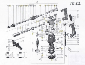Hilti TE 22Ersatzteile