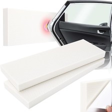 Garage Wall Protector, 2 Pack Car Door Bumper Guards Self Adhesive 2, White